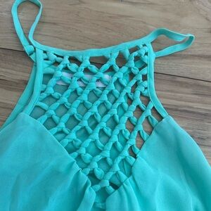 Green Adjustable Tank